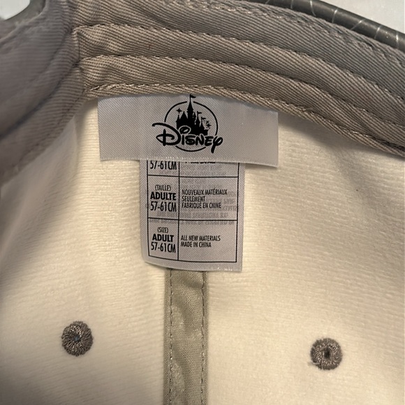 Silver and Holographic Epcot Disney Adult Baseball Cap - Picture 6 of 7